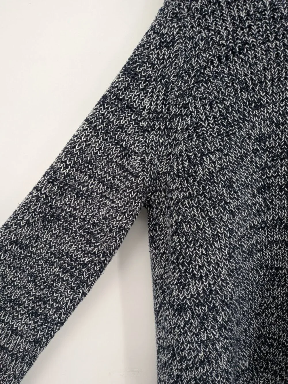 Marled Knit Crewneck Sweater Pullover Neutral Office Minimalist Capsule XXLarge